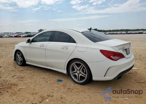2015 Mercedes-Benz Cla 250 from USA, damaged, VIN WDDSJ4EB0FN166236
